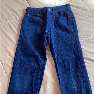 Janie and Jack corduroy blue size 7